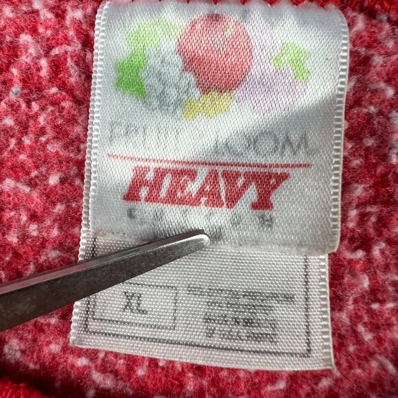 Y2K Champions Ohio State Buckeyes Sweatshirt Extra Large Red Thrashed Crewneck - Picture 11 of 16